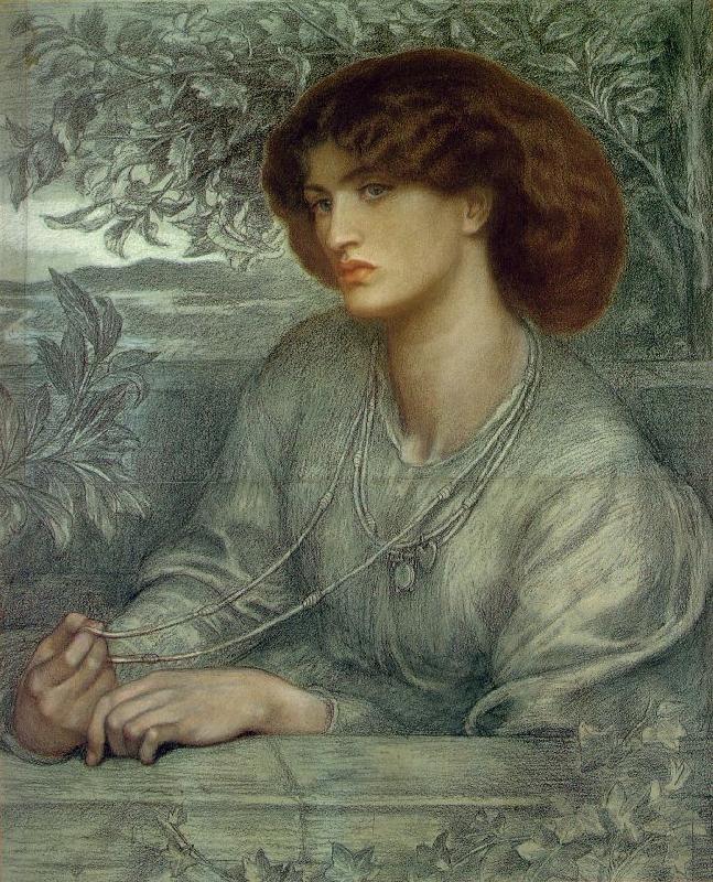 Dante Gabriel Rossetti Aurea Catena France oil painting art